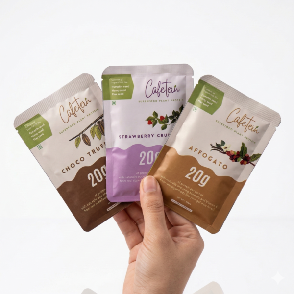 Cafetein Superfood protein | Assorted Pack | 20g Protein